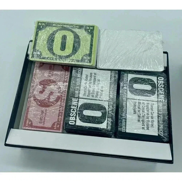 Obscene What's Your Price? Game Games Ages 21+ 2-6 Players Adult - Sealed - Picture 4 of 4